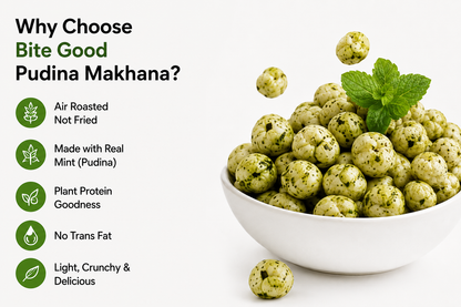 Pudina Makhana