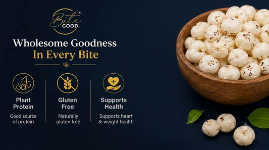 Premium Raw Makhana 6+ Grade Handpicked